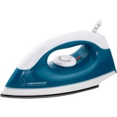 Esperanza SMOOTHER Rejse tør strygejern 1200W Blå Hvid